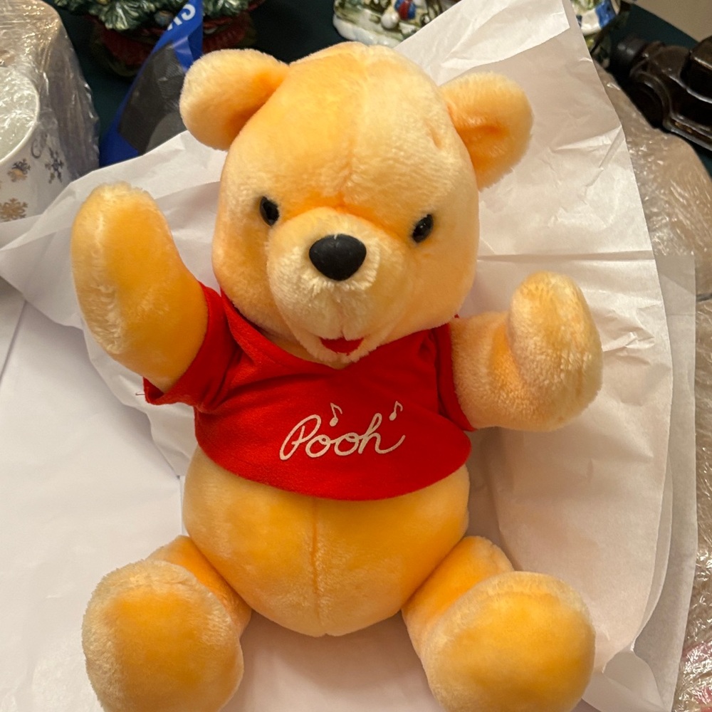 Disneyland “Pooh Bear”. By Walt Disney World Yellow Plush